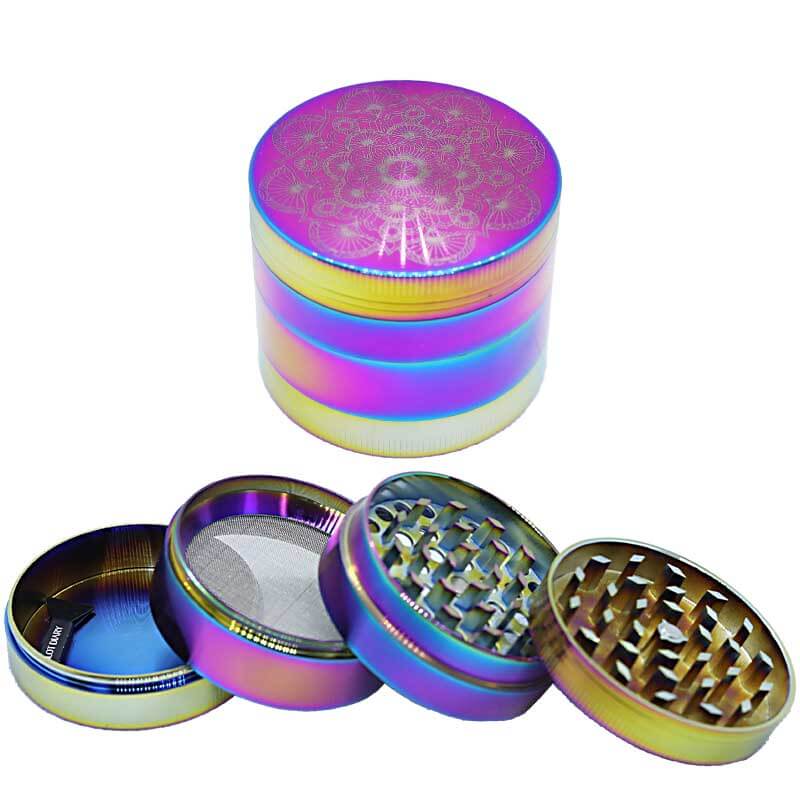 Pilot Dairy Rainbow Design Grinder (JG-U55) | 4 Part | 55mm product image